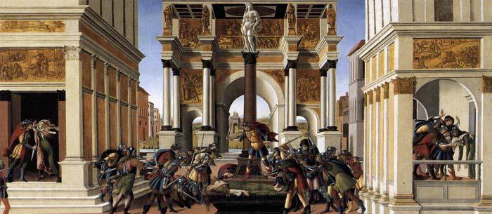Sandro Botticelli The Story of Lucretia Norge oil painting art